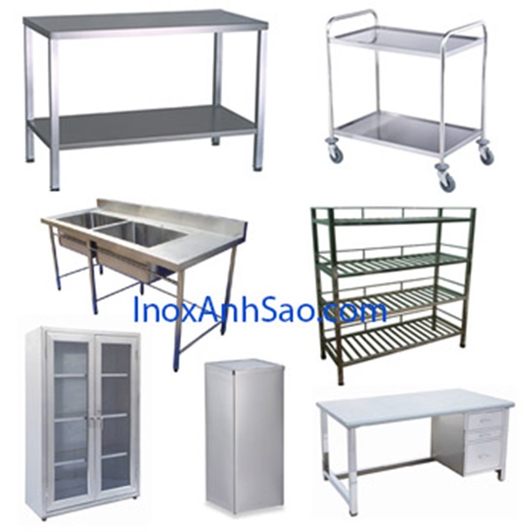 Các loại sản phẩm inox gia công